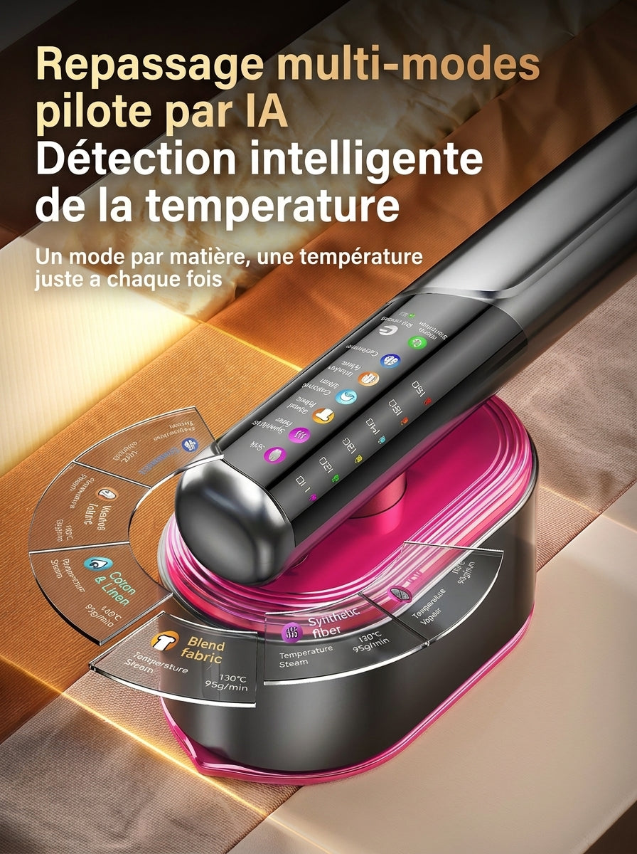 Les six modes tissu et la détection de température