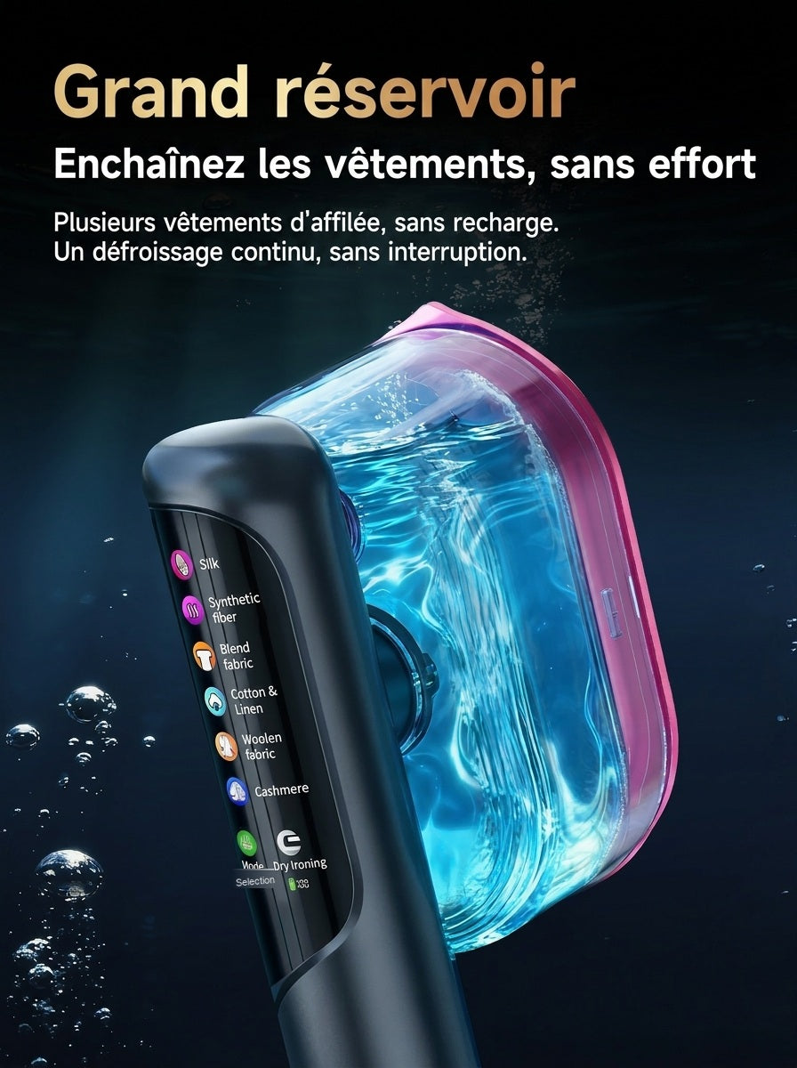 Planche fabricant : grand réservoir
